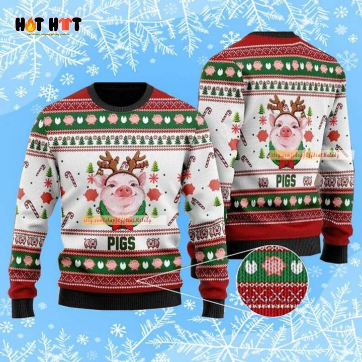 Good Idea Funny Pig Ugly Christmas Sweater