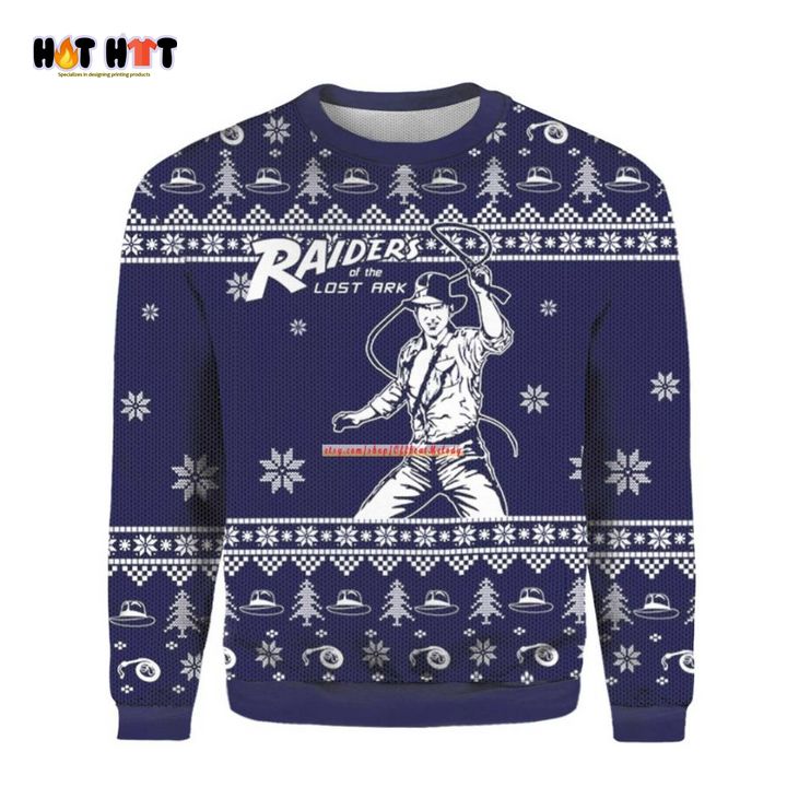 New Launch Raiders Of The Lost Ark Ugly Christmas Sweater