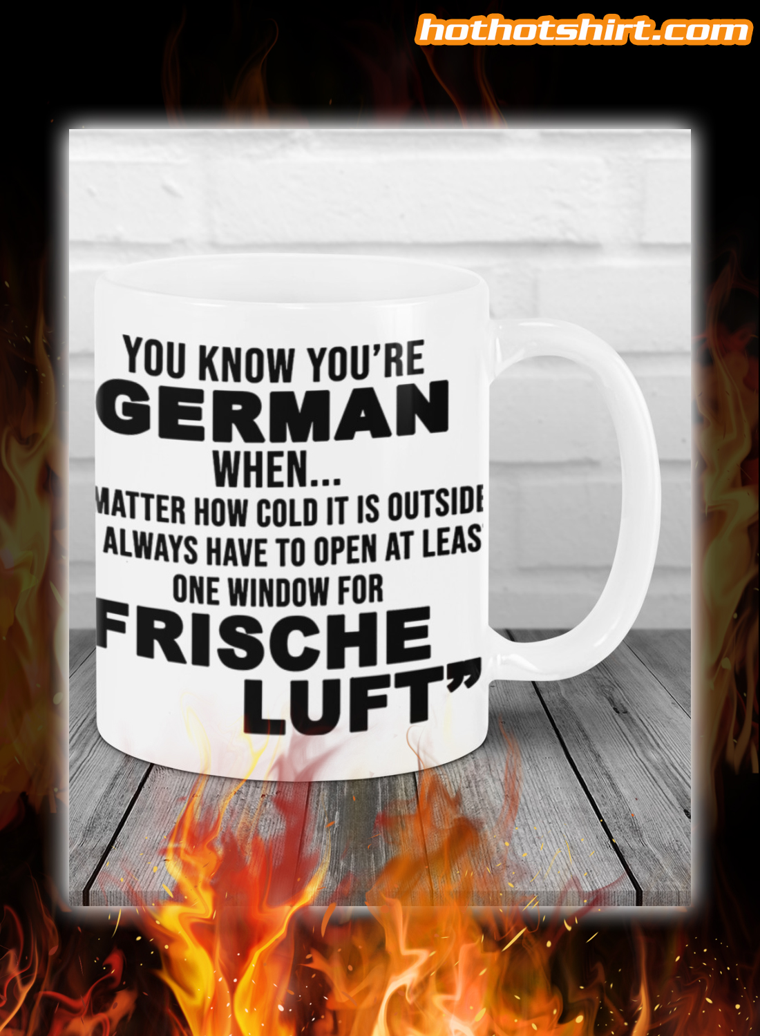 You know you are german when mug