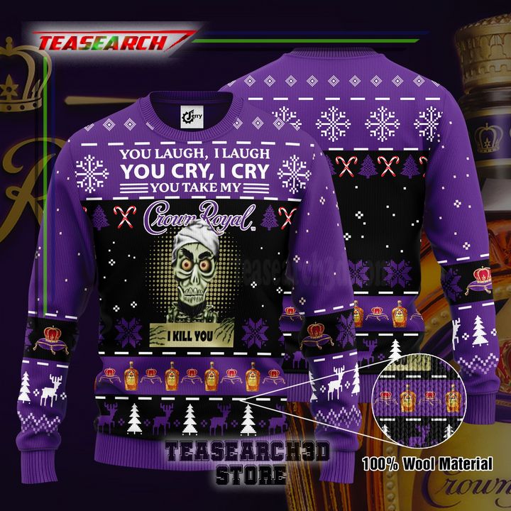 MLB Baseball Ugly Christmas Sweater Royal