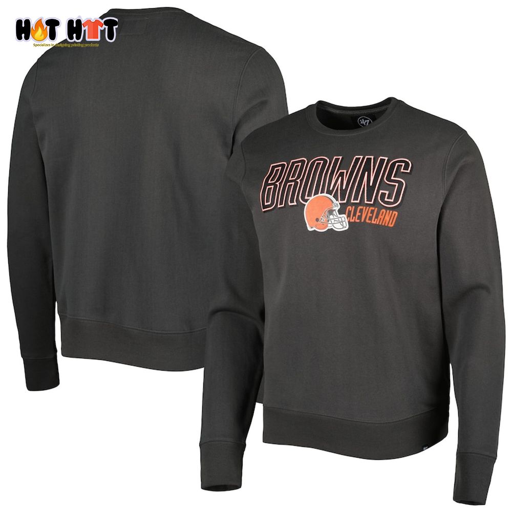 Cleveland Browns Charcoal Christmas Sweater