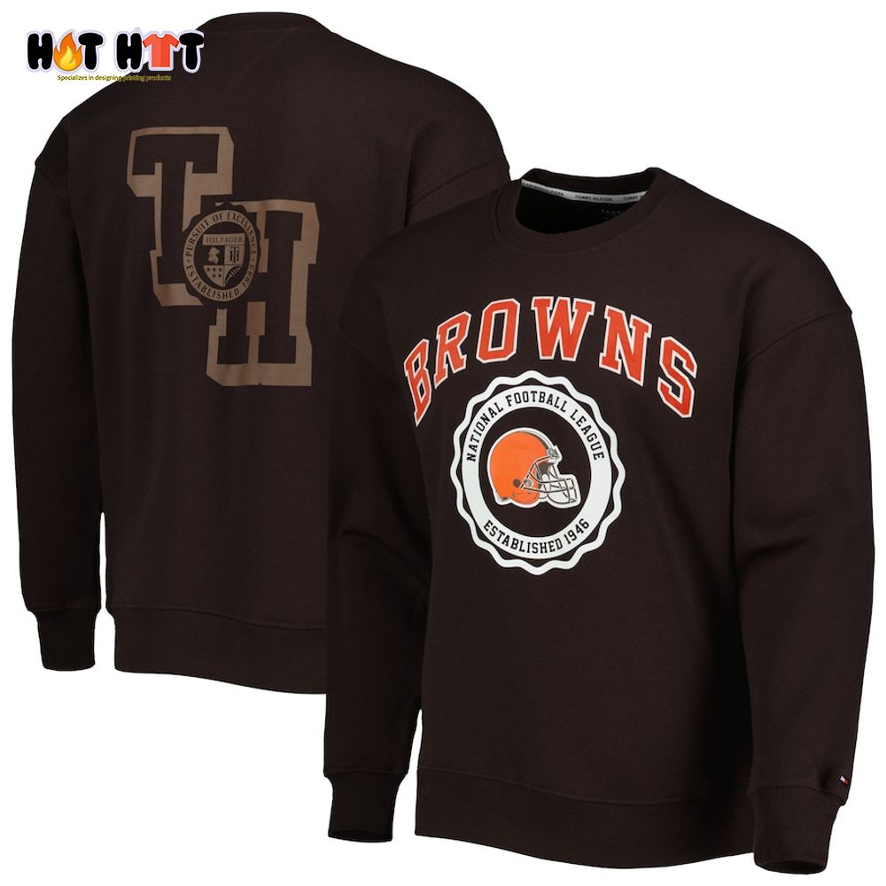 Cleveland Browns Tommy Hilfiger Christmas Sweater