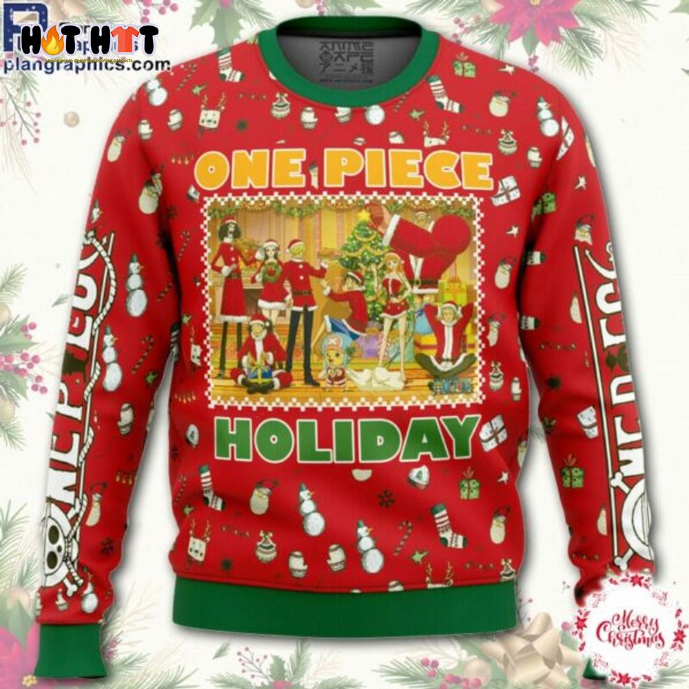 Happy Holidays One Piece Ugly Christmas Sweater