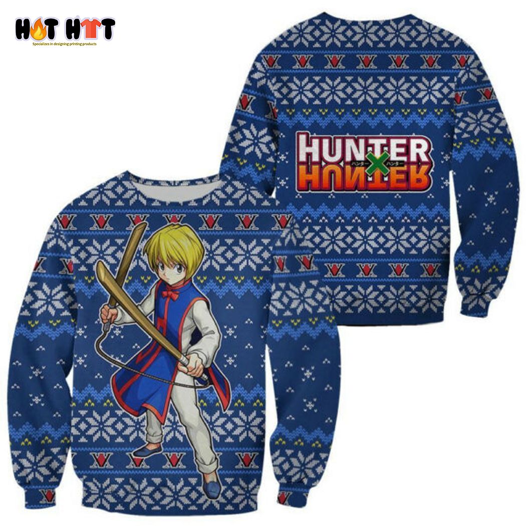 Hunter X Hunter Kurapika Ugly Christmas Sweater