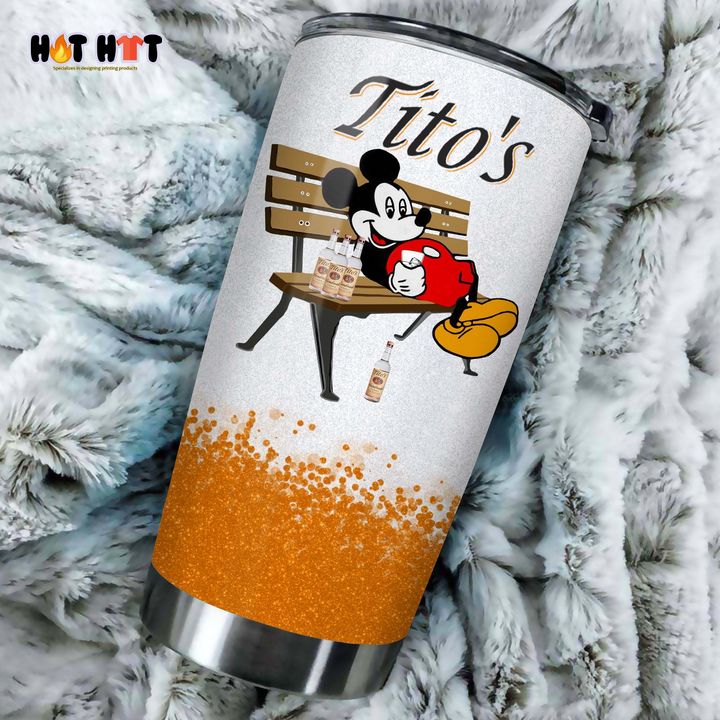 HOT Mickey Mouse I Don’t Always Drink Tito’s Vodka Oh Wait Yes I Do Tumbler Cup