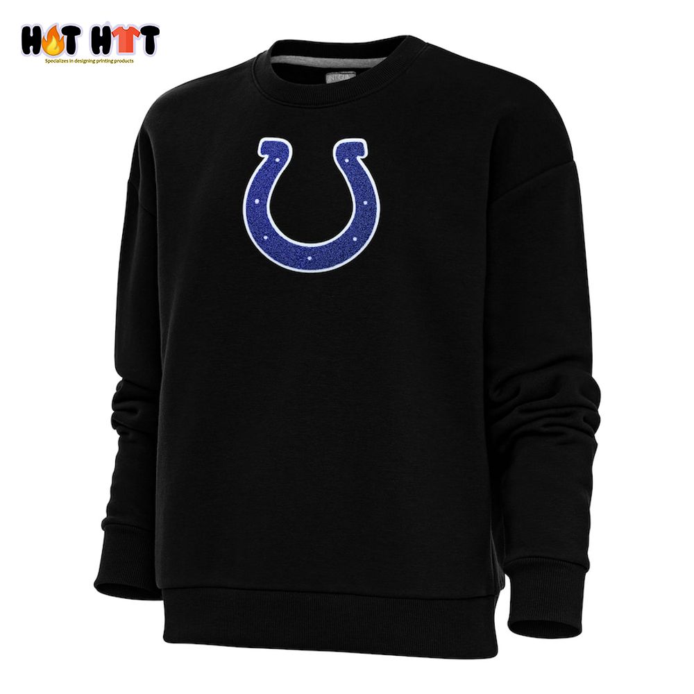 Indianapolis Colts Big Logo Black Christmas Sweater
