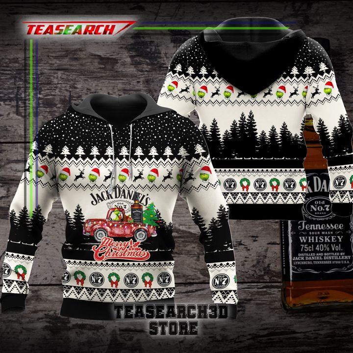 How To Buy Jack Daniels Grinch Merry Christmas Ugly Christmas Sweater Hoodie Zip Hoodie Bomber Jacket