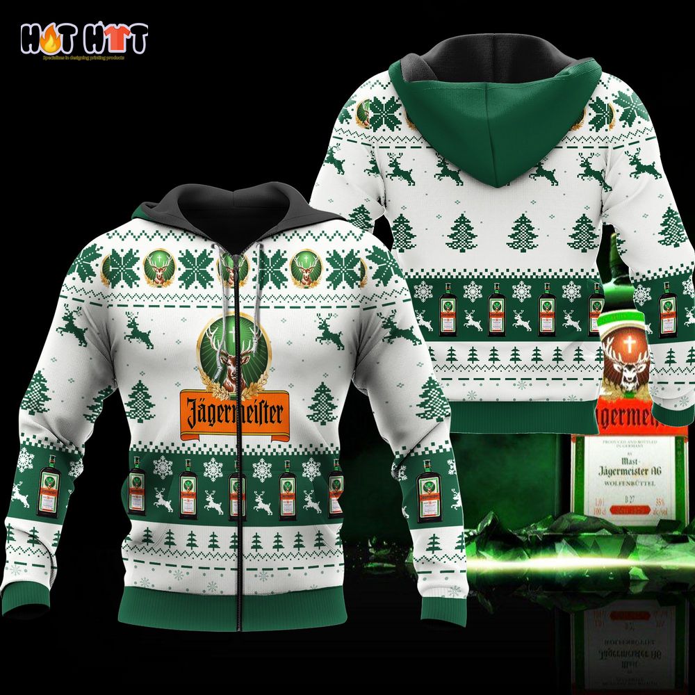 Jagermeister clearance ugly sweater