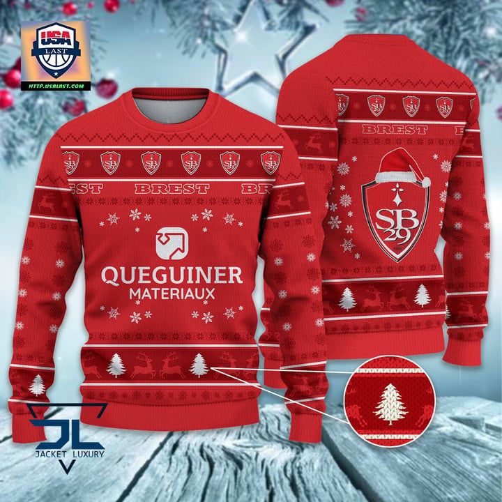 SALEOFF RC Strasbourg Alsace Ligue 1 Cardigan Ugly Christmas Sweater