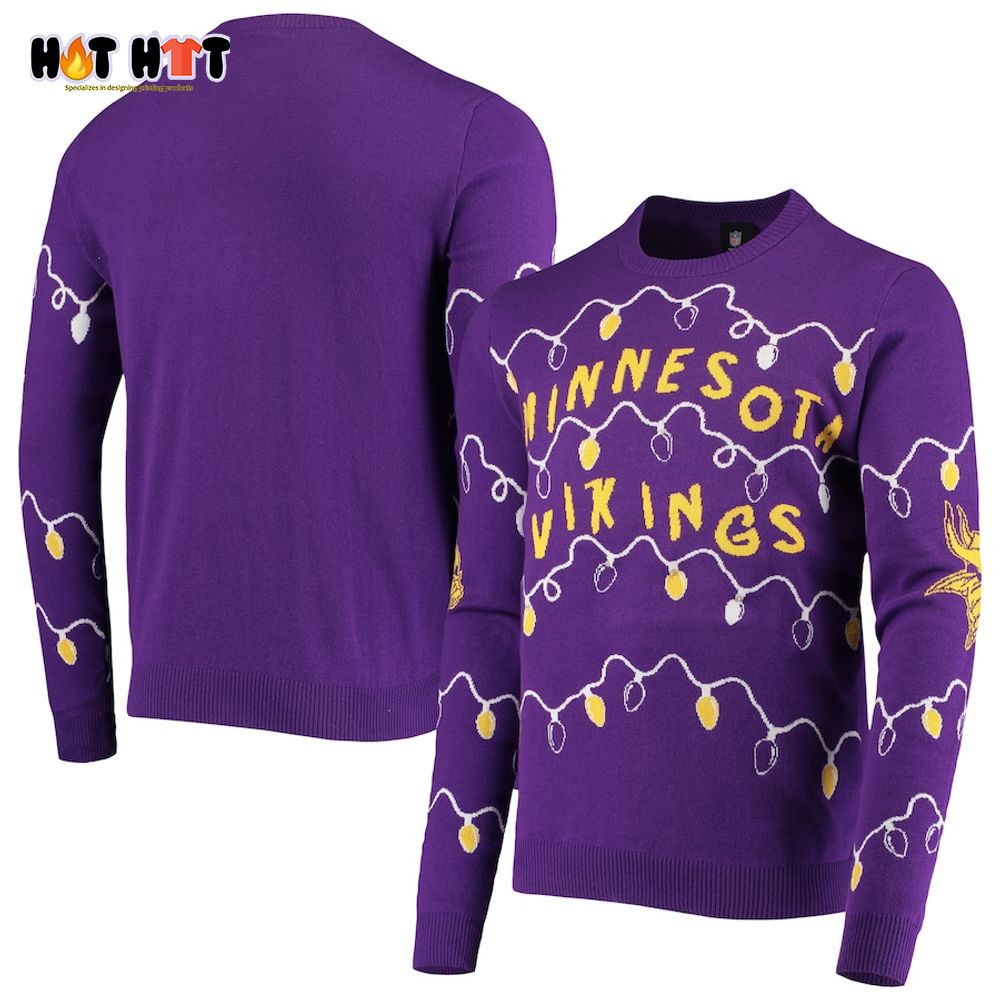 NFL Minnesota Vikings Grinch Funny Xmas Sweaters, Grinch Ugly Sweater