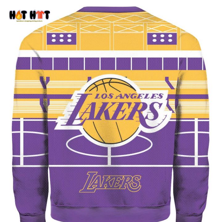 New Trend NBA Los Angeles Lakers Basketball Team Christmas Sweater