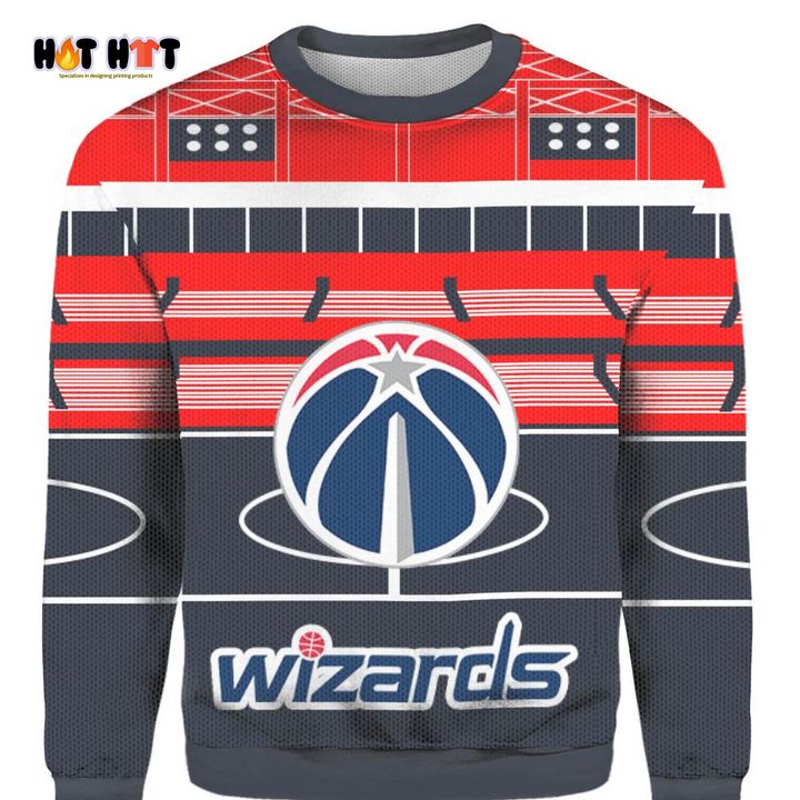 Best Gift NBA Washington Wizards Basketball Team Christmas Sweater