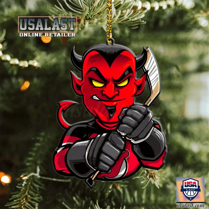 New jersey best sale devils christmas ornament