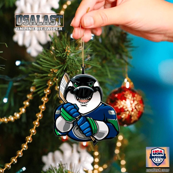 New Taobao NHL Vancouver Canucks Mascot Christmas Ornament