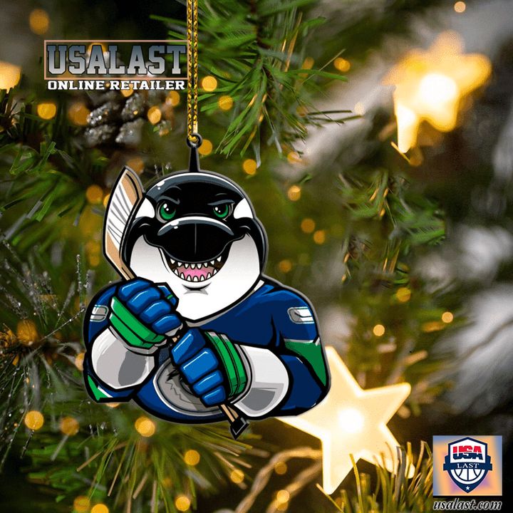 New Taobao NHL Vancouver Canucks Mascot Christmas Ornament