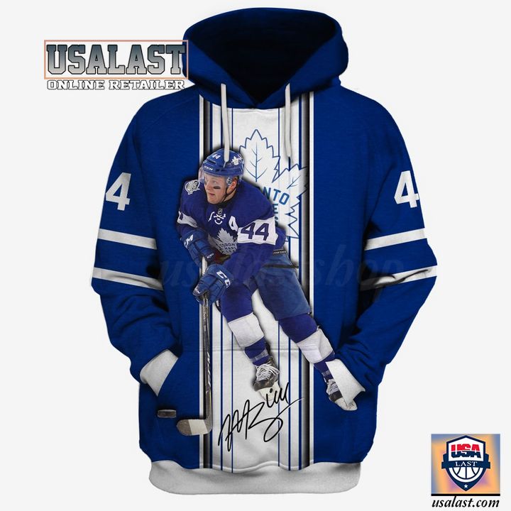 Toronto Maple Leafs Mitch Marner #16 All Over Print Hoodie T-Shirt
