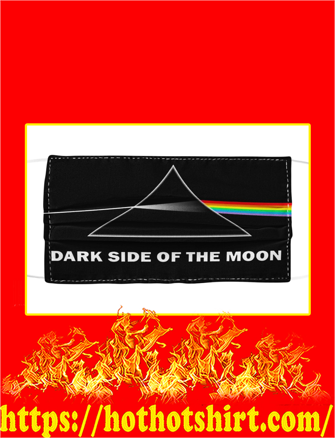 Dark Side Of The Moon Cloth Face Mask