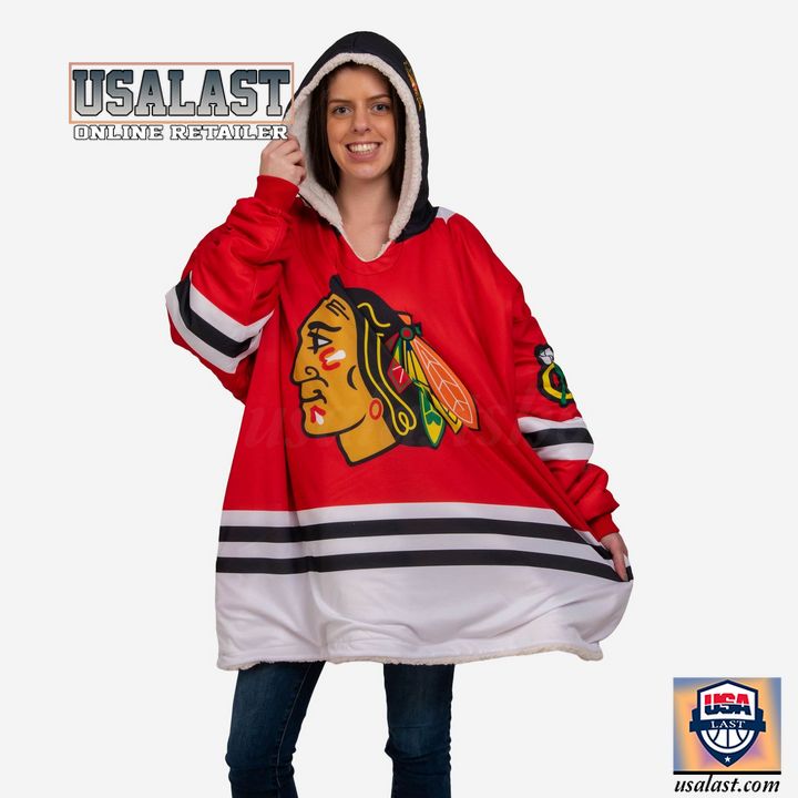 Blackhawks hotsell sherpa pullover