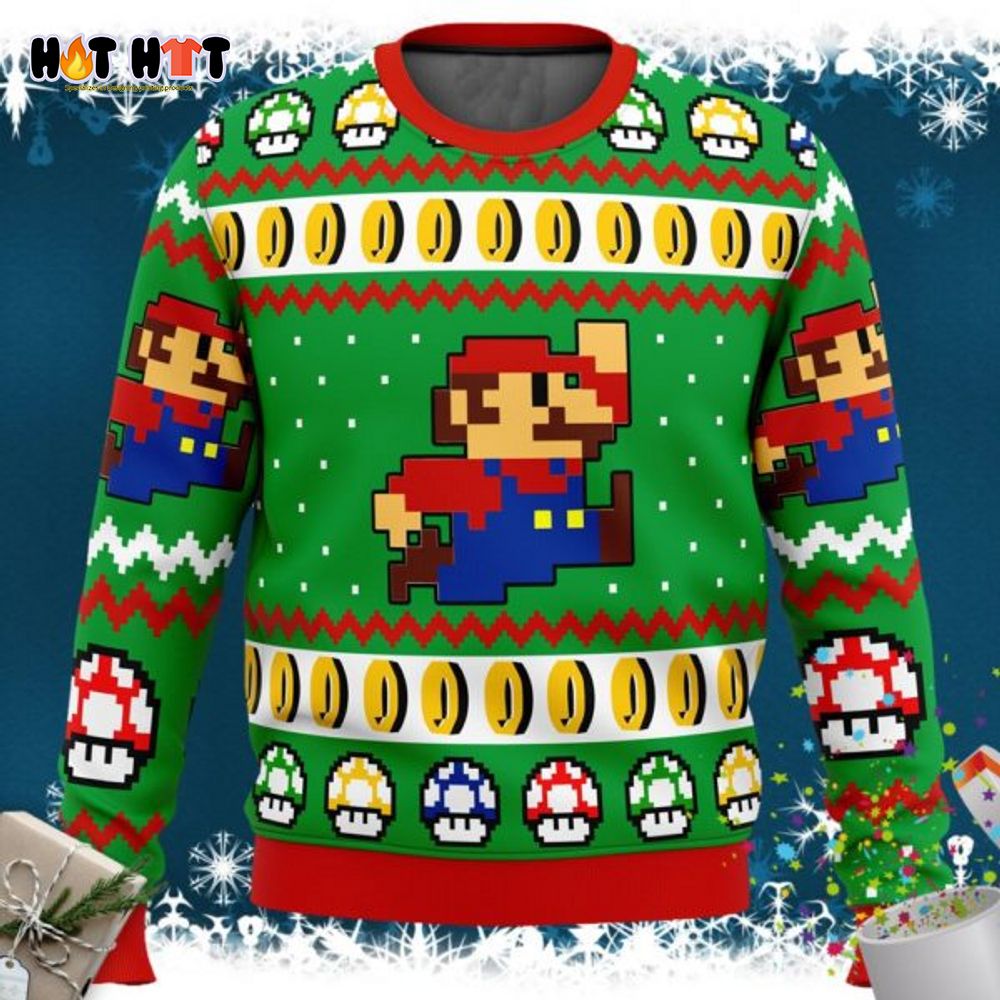 Mario christmas shop sweater target