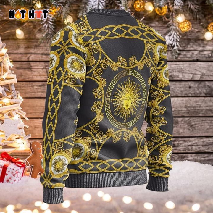 Versace top christmas sweater