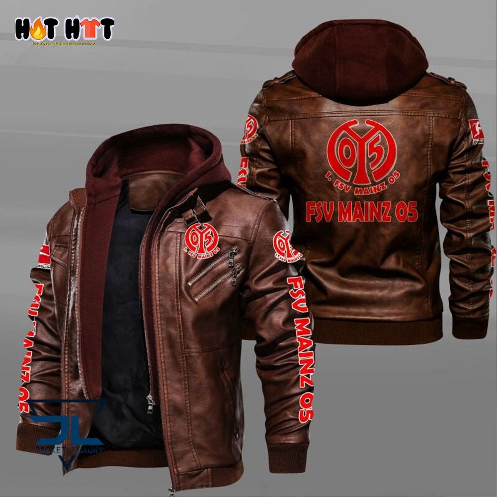 1. FSV Mainz 05 Leather Jacket