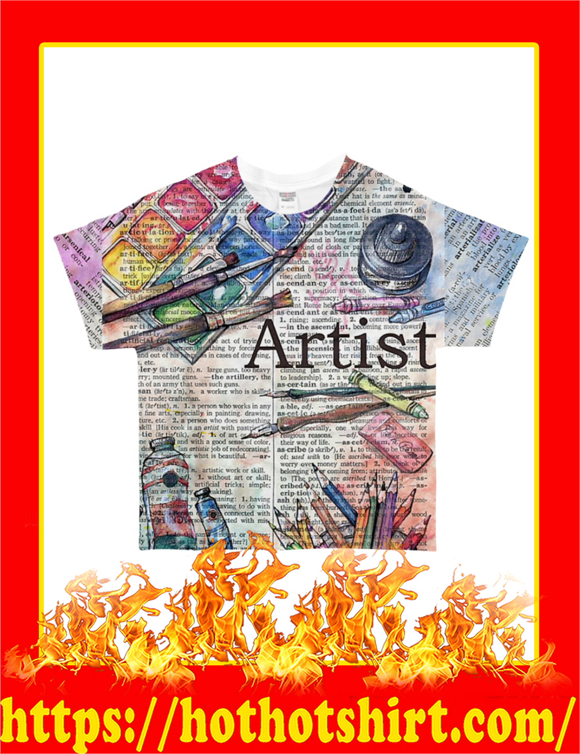 Artist All-Over T-Shirt