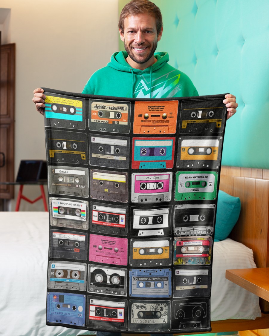 Cassette tapes blanket