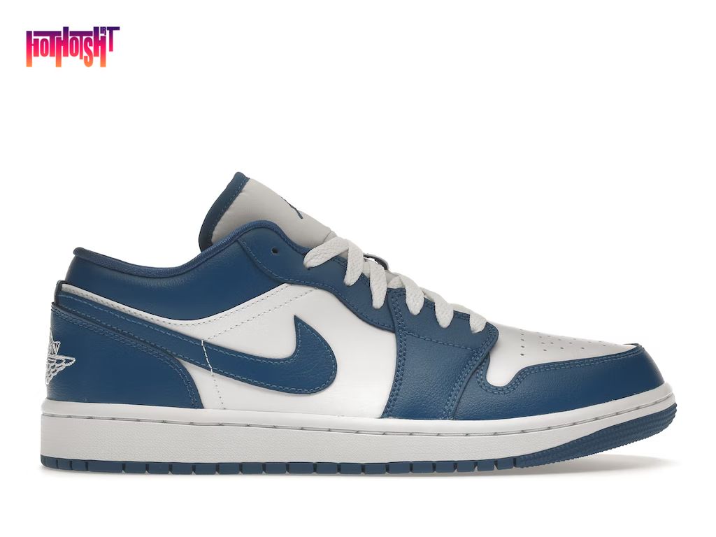 Authentic Shoes – Air Jordan 1 Low Marina Blue W