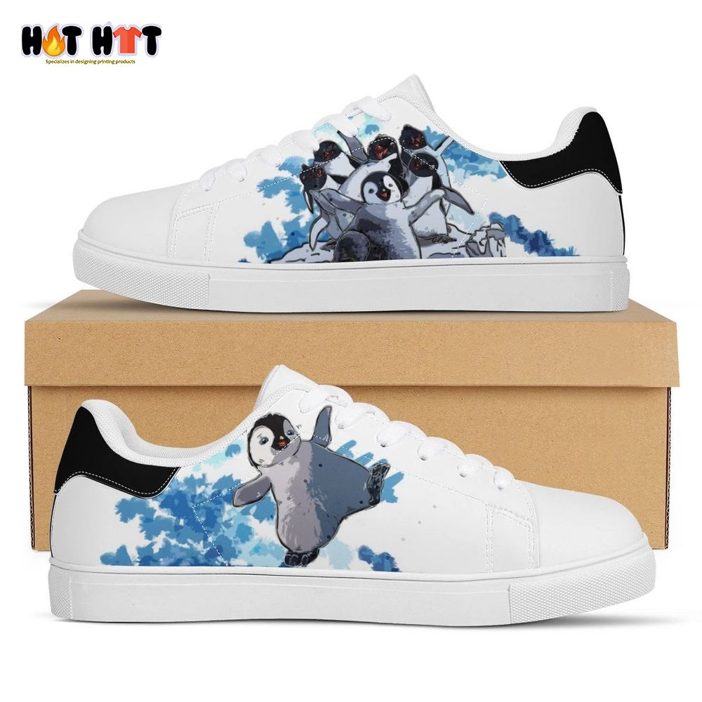 Happy Feet Penguin Stan Smith Low Top Shoes