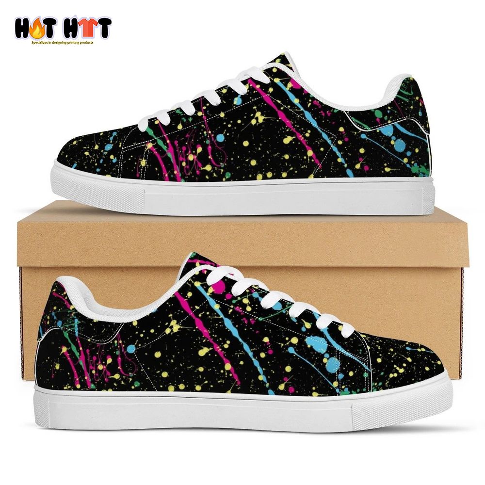 Splatter Stan Smith Low Top Shoes