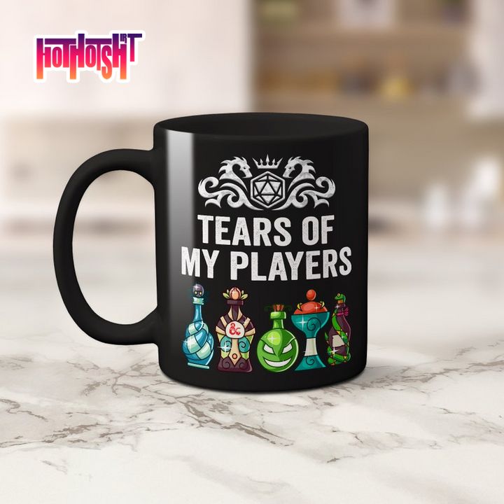 (Big Sale) Tears Of My Players DND Dungeons & Dragons Mug