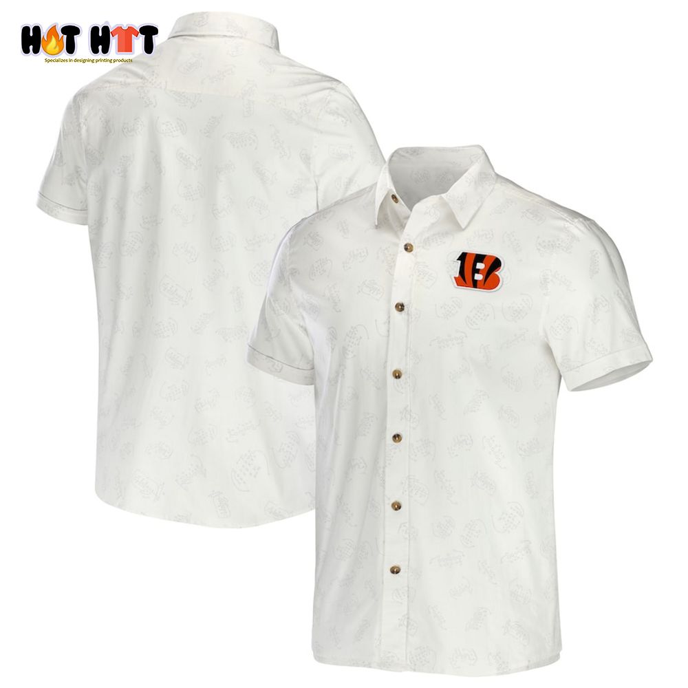 Cincinnati Bengals Woven Button-Up Shirt