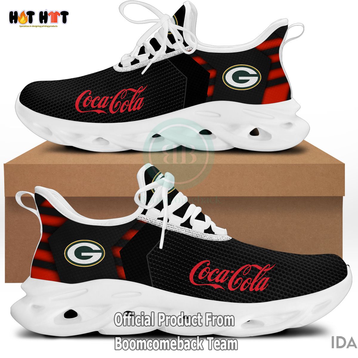 Coca-Cola Green Bay Packers NFL Max Soul Shoes