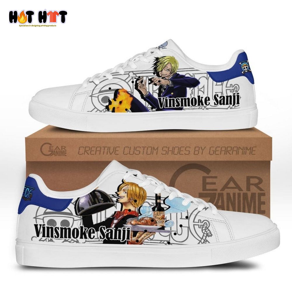 One Piece Vinsmoke Sanji Ver 4 Stan Smith Low Top Shoes