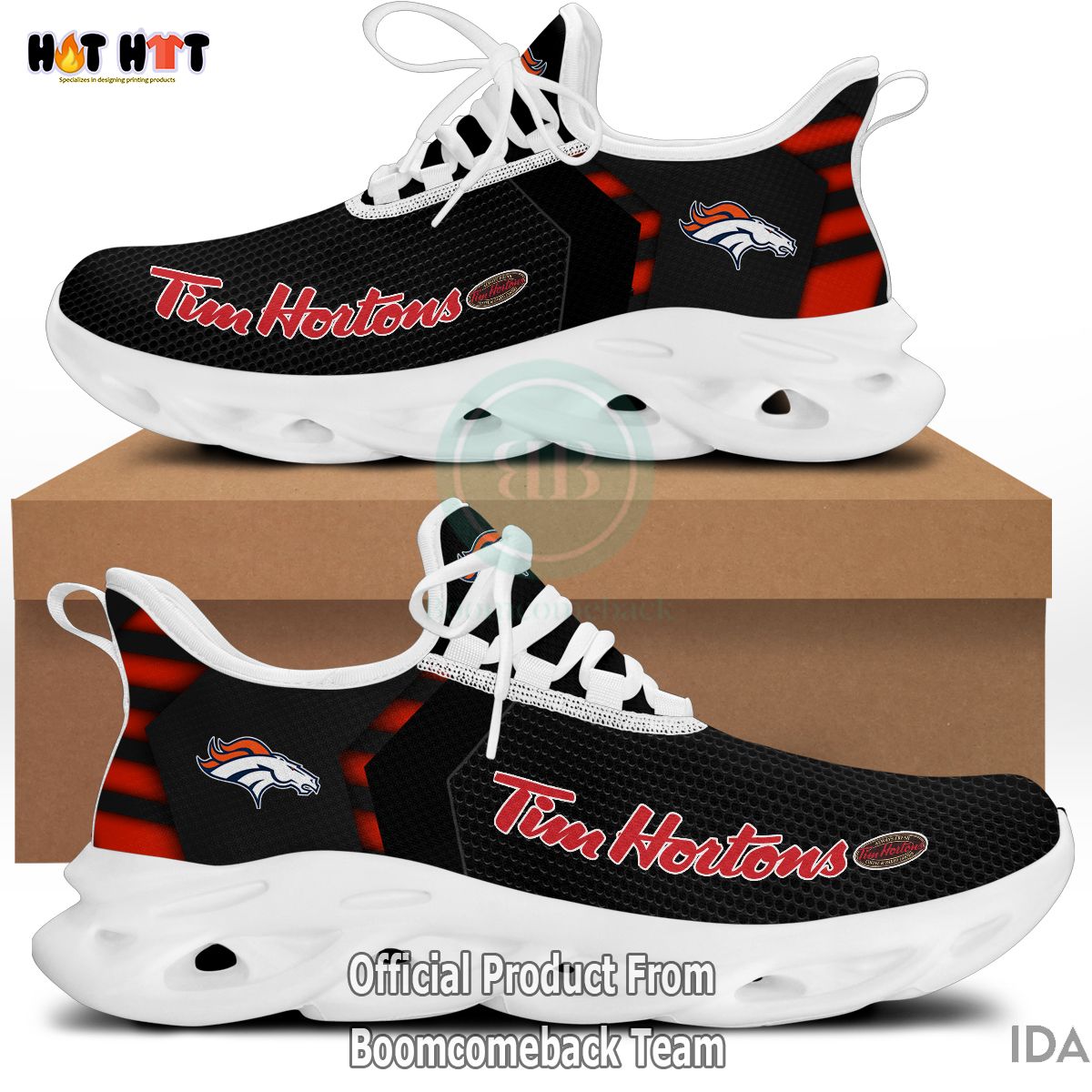 Tim Hortons Denver Broncos NFL Max Soul Shoes