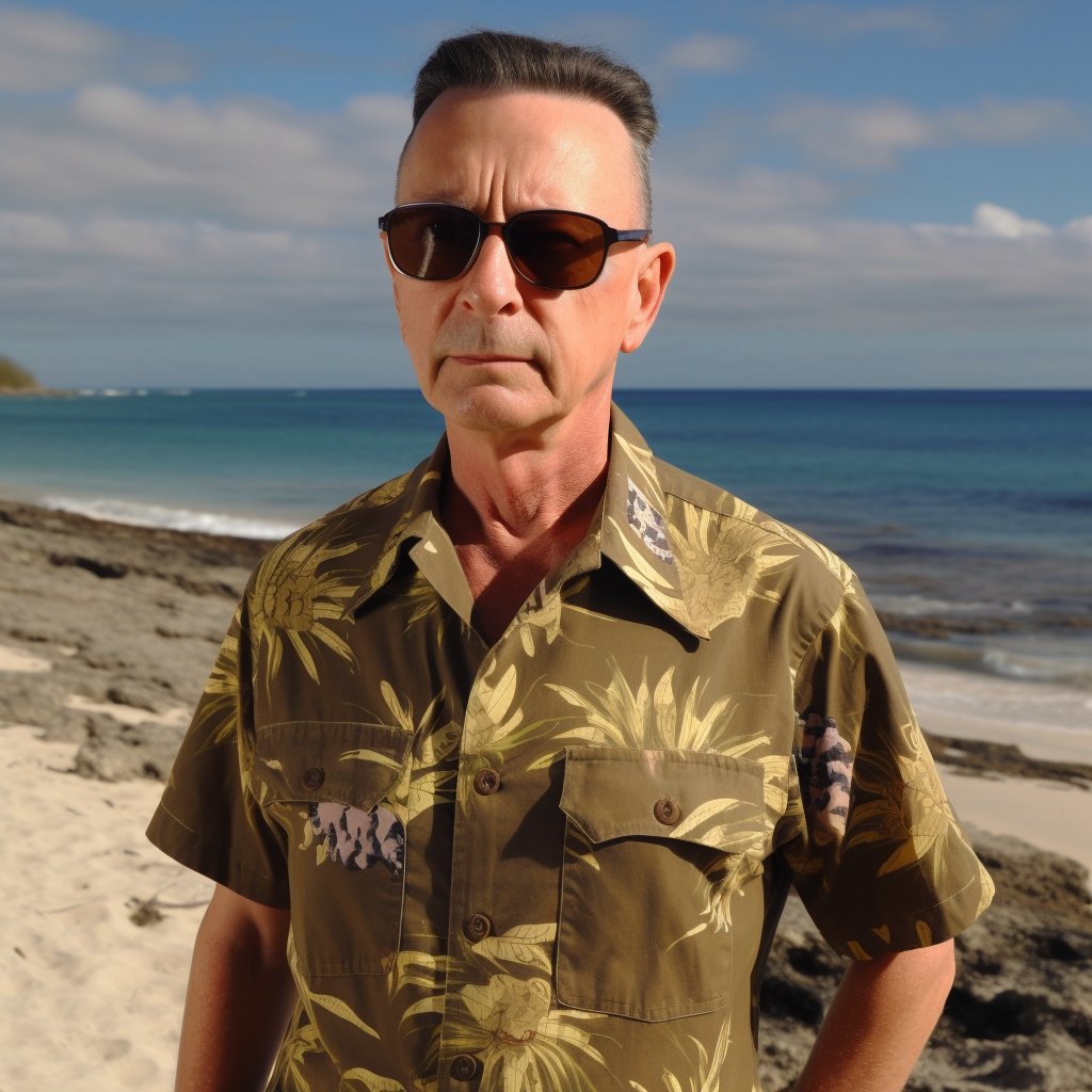 Us Army Short Sleeve Hawaiian Shirt 1