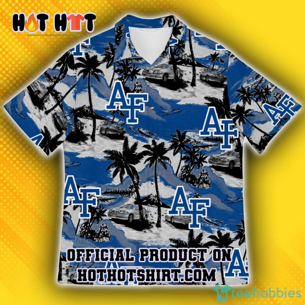 Air force falcons ncaa palm tree hawaiian shirt and short