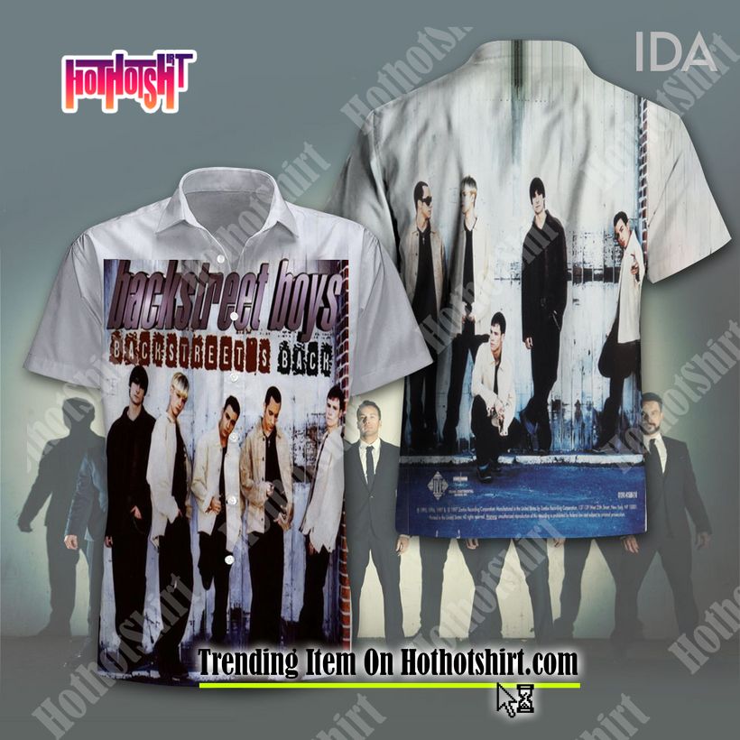 Backstreet Boys Backstreet’s Back Hawaiian Shirt