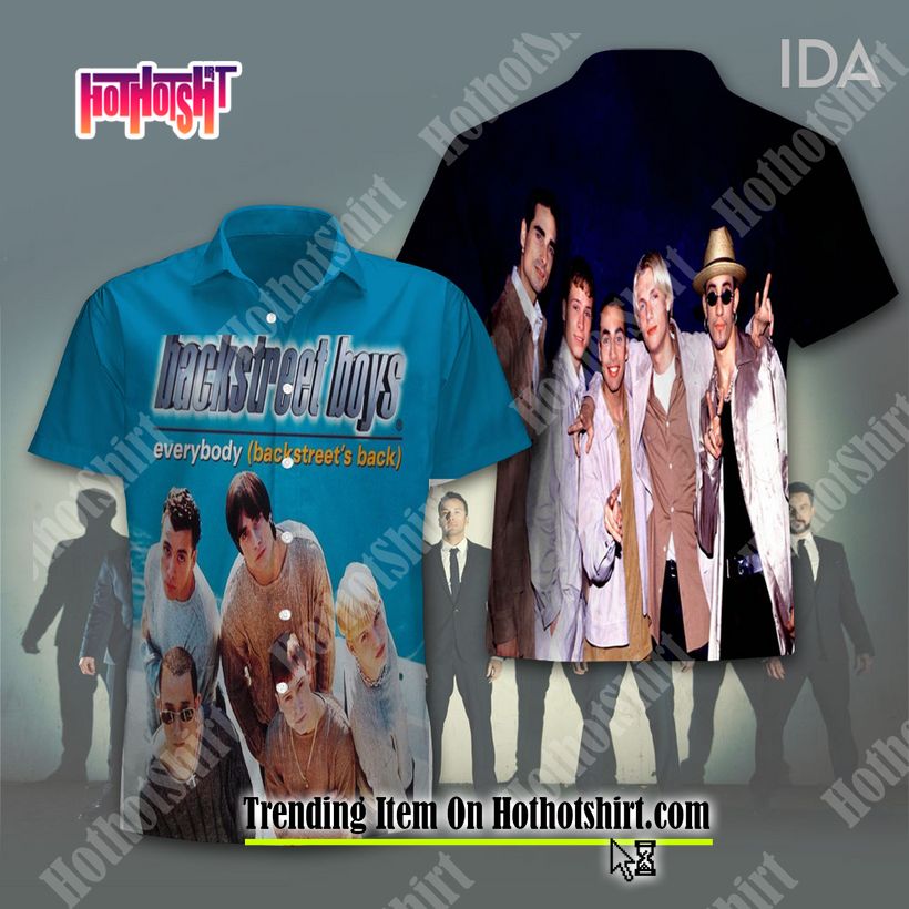 Backstreet Boys Everybody Short Sleeve Hawaiian Shirt