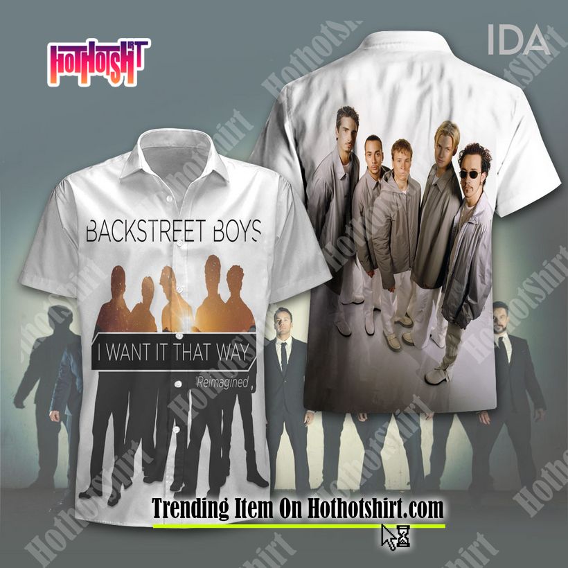 Backstreet Boys I Want it That Way Hawaiian Shirt