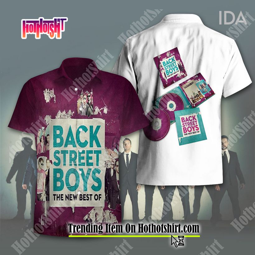 Backstreet Boys The New Best of Short Sleeve Hawaiian Shirt