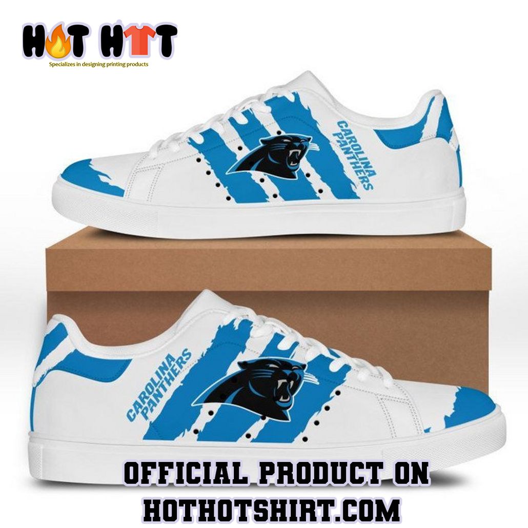 Carolina Panthers NFL Stan Smith Low Top Shoes