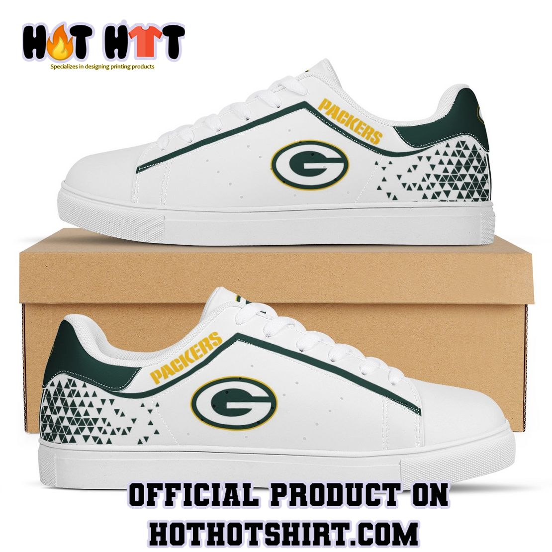 Green Bay Packers NFL Stan Smith Low Top Shoes