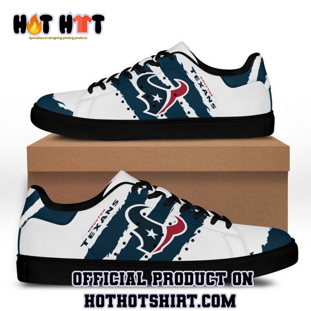 Houston Texans NFL Stan Smith Low Top Shoes