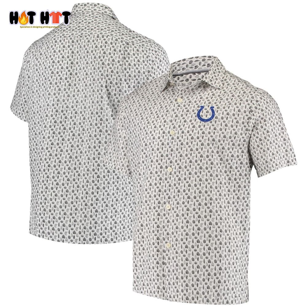 HOT TREND Indianapolis Colts NFL Hawaiian Shirt With Tropical