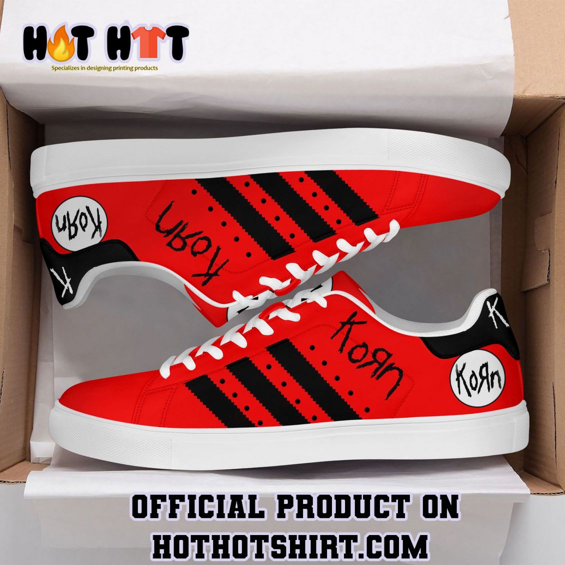 Adidas stan outlet smith black red