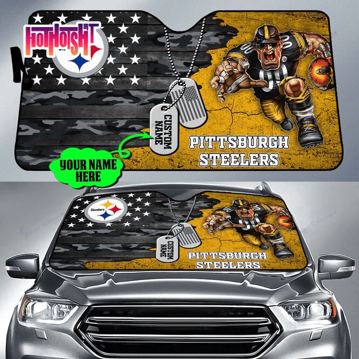 NFL Pittsburgh Steelers Camouflage 3D Hoodie - Boomcomeback