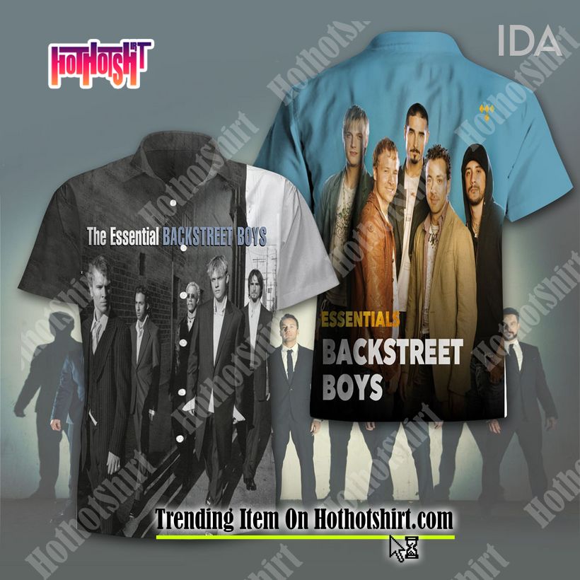 The Essential Backstreet Boys Short Sleeve Hawaiian Shirt