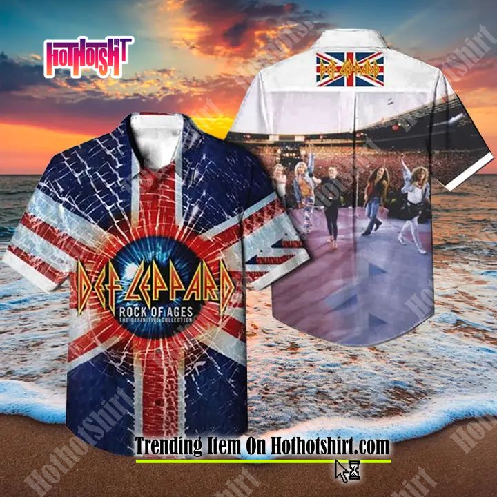 Def Leppard Band Rock of Ages Hawaiian Shirt 2023