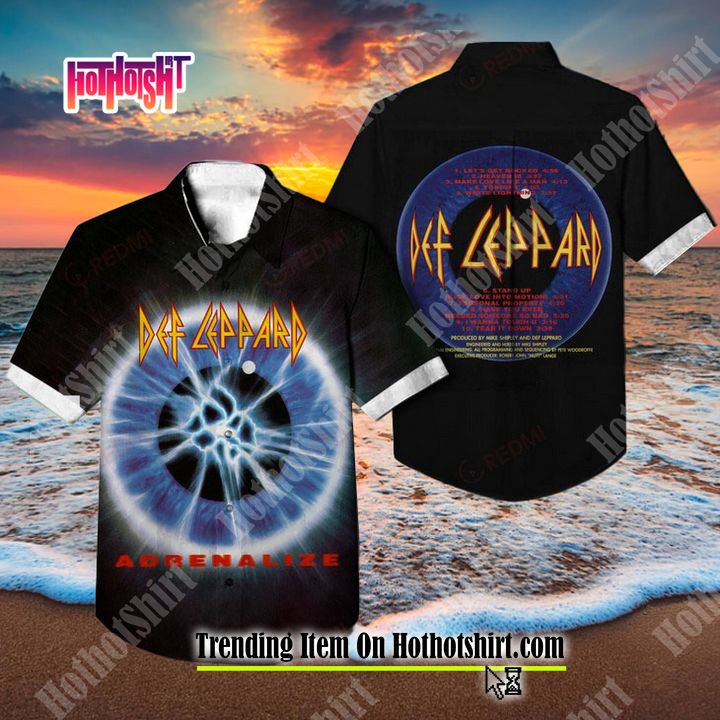 Def Leppard Rock Band Adrenalize Hawaiian Shirt 2023